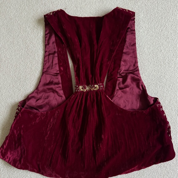 Free People Giselle velvet Vest - Picture 5 of 9